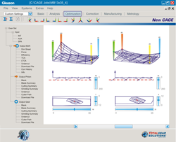 Gleason software GUI created by Wirlo Associates